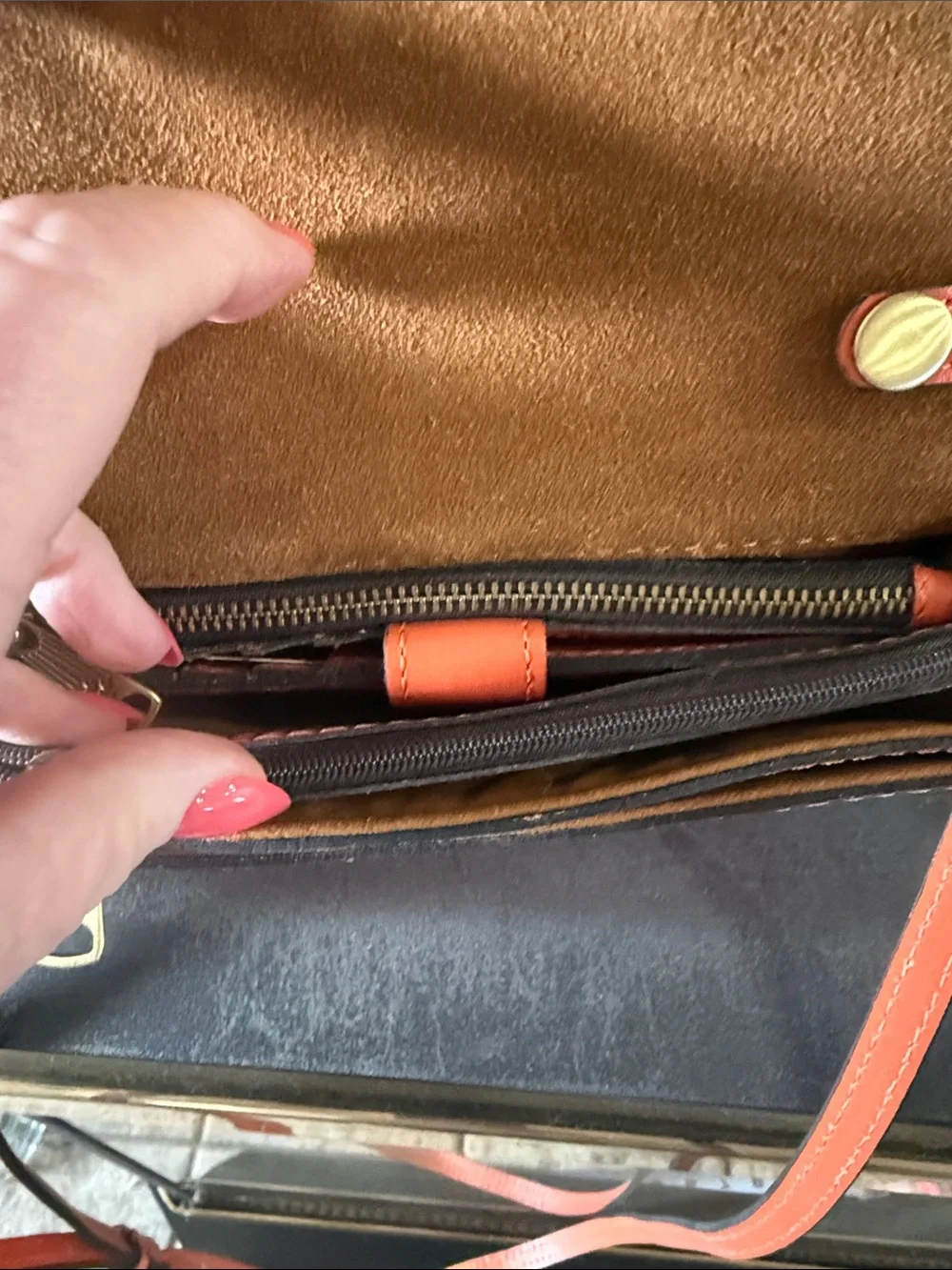 Patricia Nash Embossed Leather Crossbody Bag with Matching Wallet